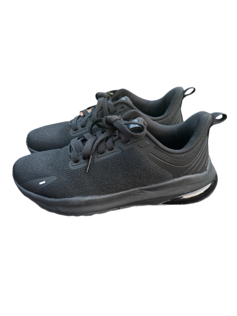 Avia Women's Air Athletic Sneakers Black Memory Foam Lightweight Low Top Sz 7.5